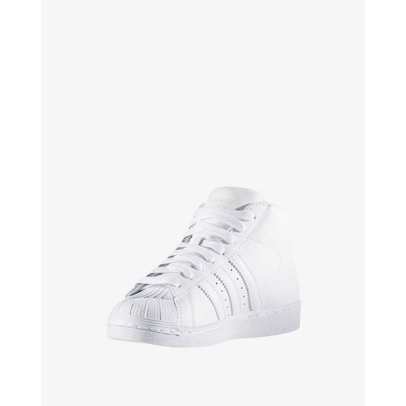 Adidas Pro Model C White/White-White BY4393 Pre-School