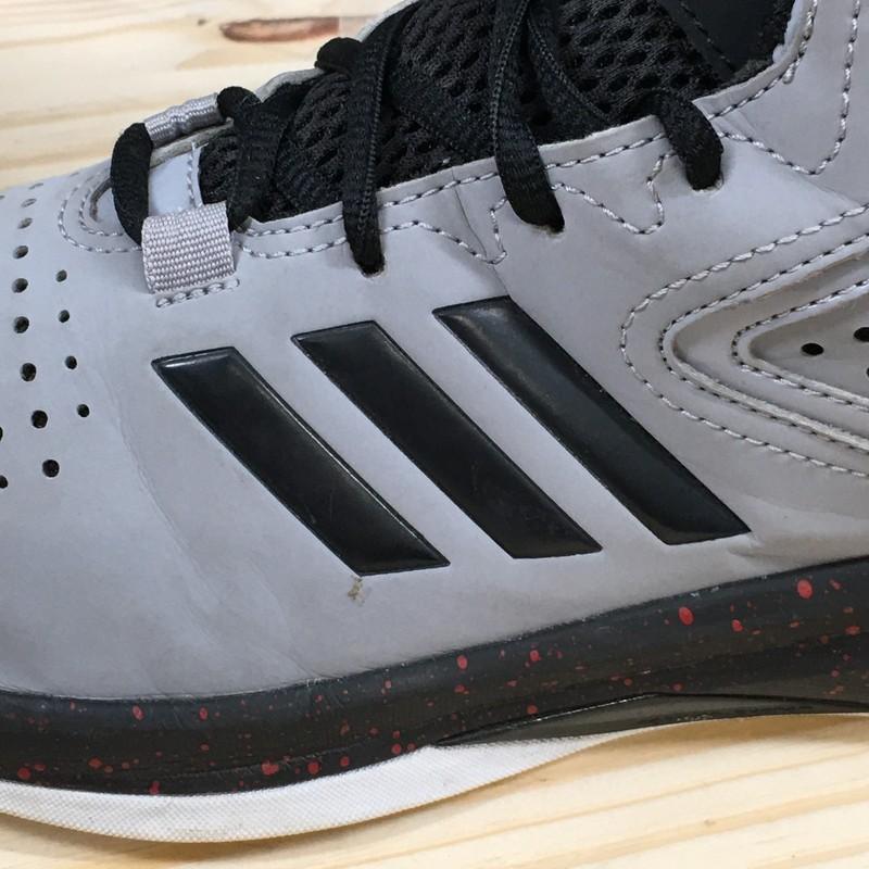 Adidas Shoes Youth 6.5 Cross Em Up Basketball Sneakers Gray Athletic B39444