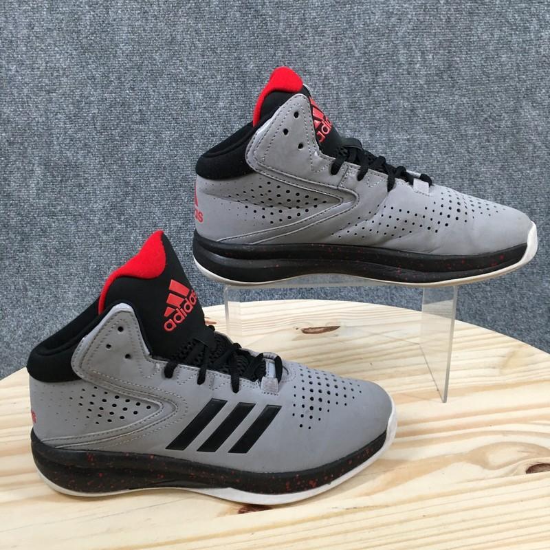 Adidas Shoes Youth 6.5 Cross Em Up Basketball Sneakers Gray Athletic B39444