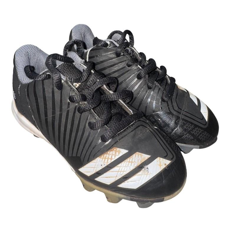 Adidas Soccer Cleats Youth Boys Size 10K Black White Gold Camouflage B39227