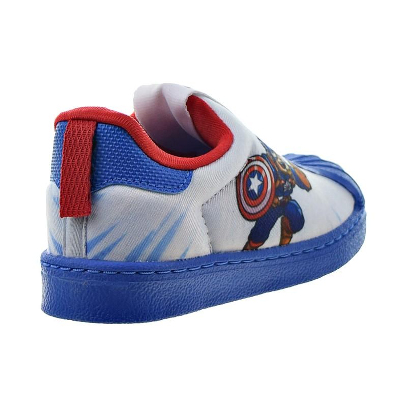 Adidas Superstar 360 I "Marvel Captain America" Toddlers' Shoes White-Red FX4882