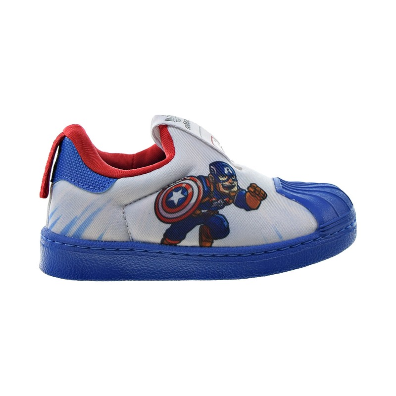 Adidas Superstar 360 I "Marvel Captain America" Toddlers' Shoes White-Red FX4882