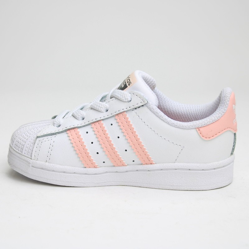 Adidas Superstar EL I Toddler White GZ2882 Fashion Shoes