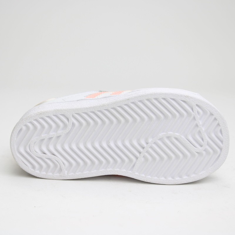 Adidas Superstar EL I Toddler White GZ2882 Fashion Shoes