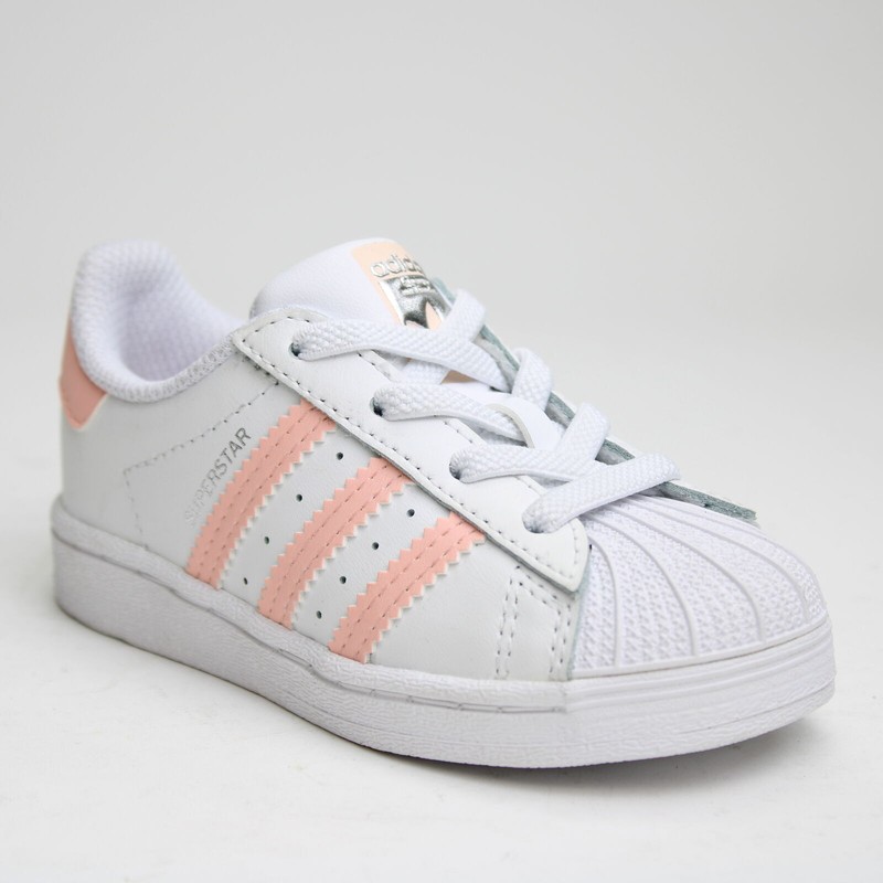 Adidas Superstar EL I Toddler White GZ2882 Fashion Shoes
