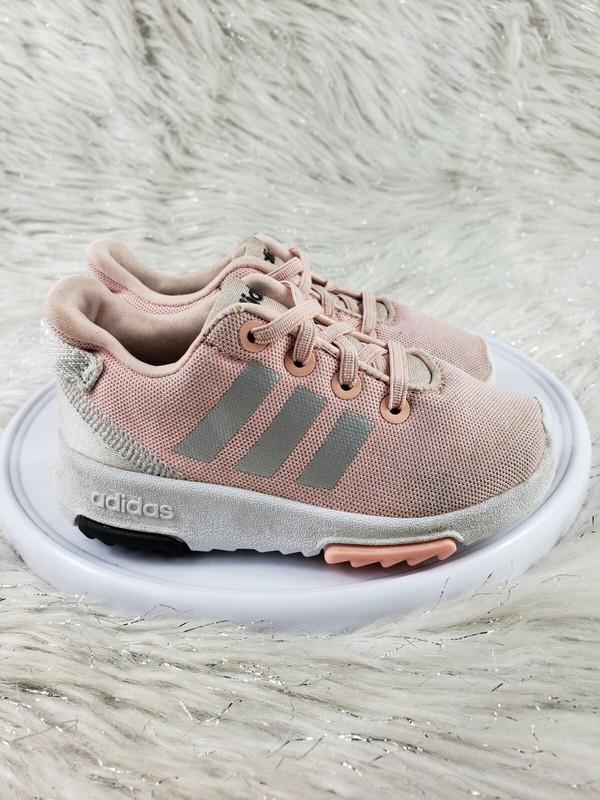 ADIDAS Toddlers Kids Size 6K Pink Sip On Smeakers