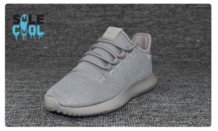 Adidas Tubular Shadow Unisex Kids Grey & Sliver Athletic Shoes AC8425