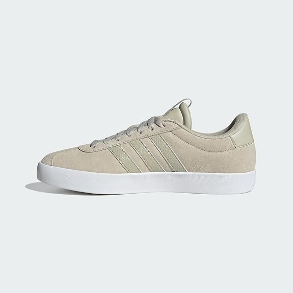 Adidas Women’s VL Court 3.0 Sneaker Putty Grey/Putty Grey/Charcoal Pick Size