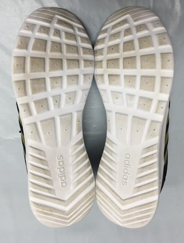 Adidas Womens Cloudfoam QT Racer 2.0 Sneaker Black / Gold CHOOSE SIZE