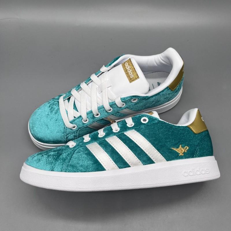 Adidas X Disney Princess Jasmine Grand Court 2.0 Sneaker Girls Sizes New In Box