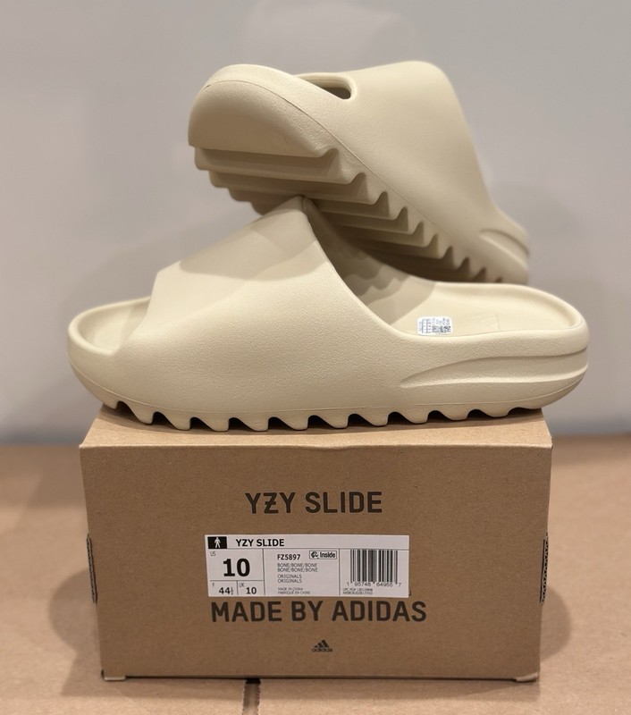 Adidas Yeezy Slide Bone (SIZES 7-13) 100% AUTHENTIC WITH RECEIPT