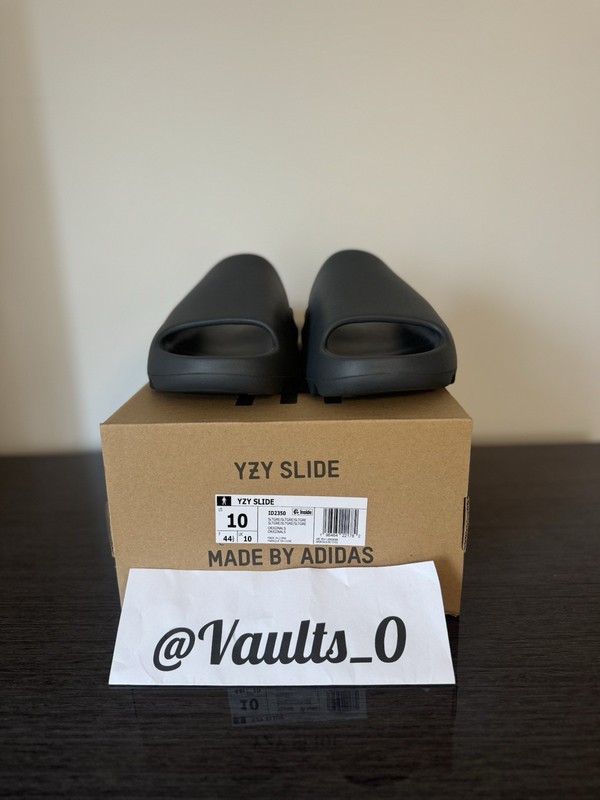 Adidas Yeezy Slide Slate Grey ID2350 Men’s Sizes 7-13 Brand New Ships Fast