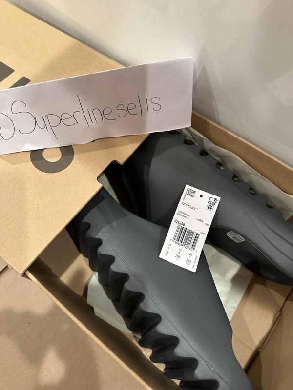 Adidas Yeezy Slide Slate Grey Size 11 (100% AUTHENTIC BRAND NEW FAST SHIPPING)