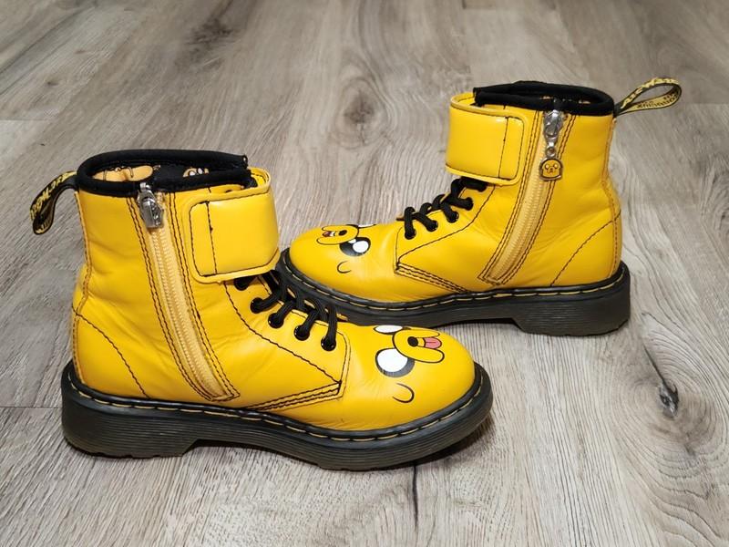 Adventure Time Jake × Doc Dr. Martens Boots Boys Size 13 US Free Shipping