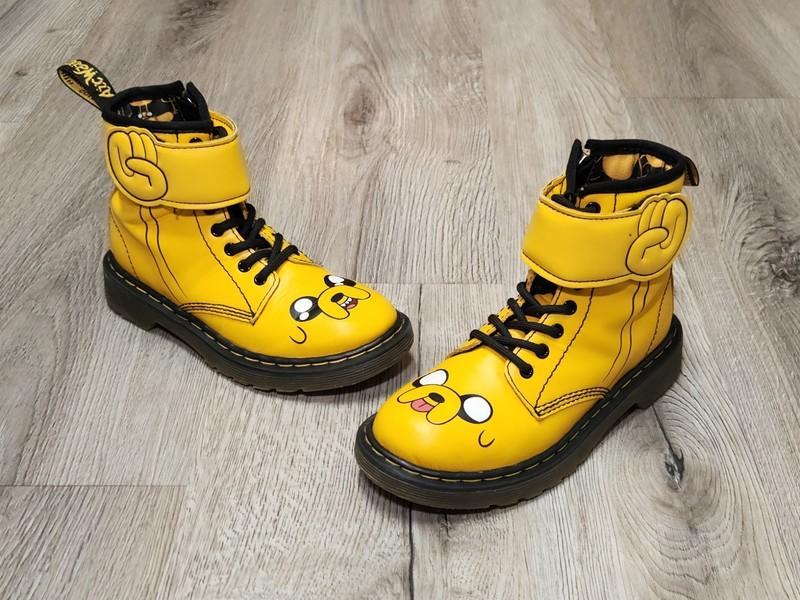Adventure Time Jake × Doc Dr. Martens Boots Boys Size 13 US Free Shipping