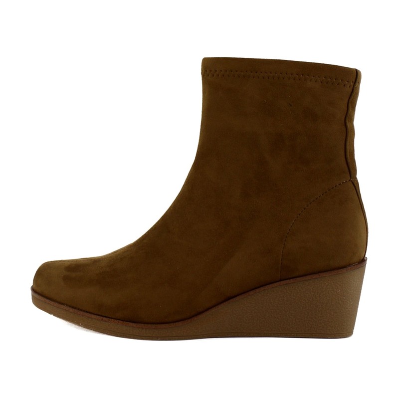 Aerosoles Binnie Womens Boots Tobacco Faux Suede