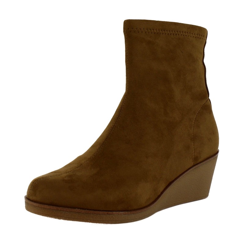 Aerosoles Binnie Womens Boots Tobacco Faux Suede