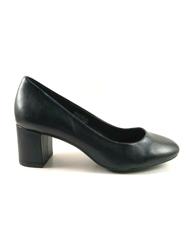 Aerosoles Eye Candy Leather Mid Block Heel Pumps Choose Sz/Color
