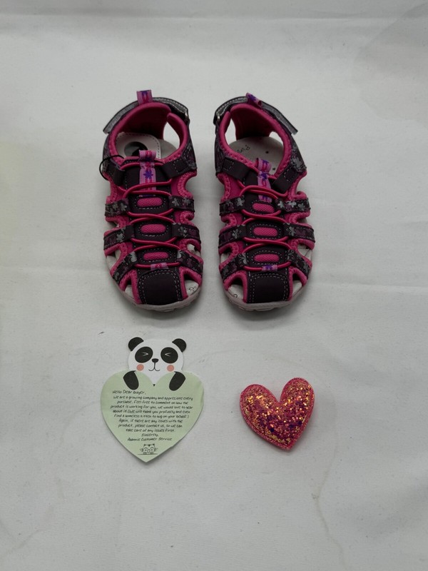 Ahannie Children's Shoes Pink NIB All Season Size 25 Toddler