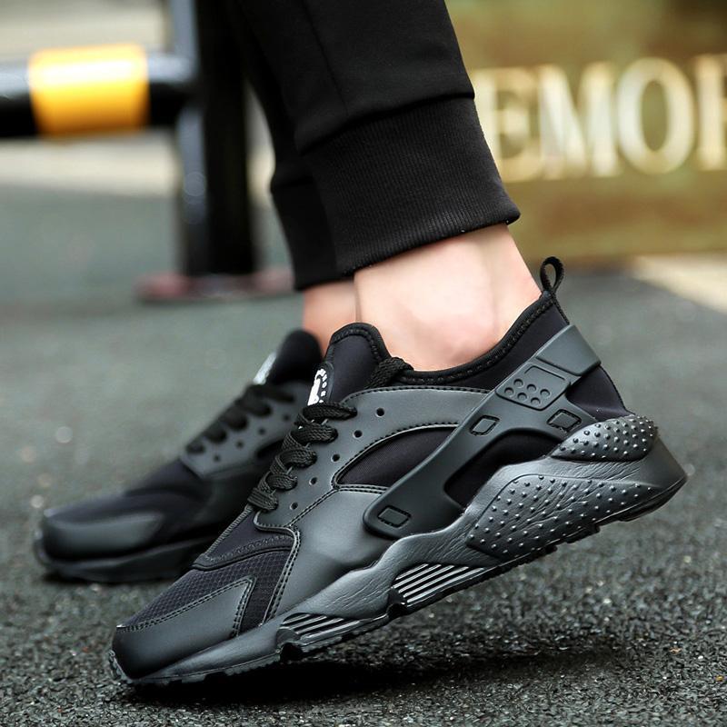 Air Huaraches Men Comfortable City Running Trainers Sneakers Triple Shoes