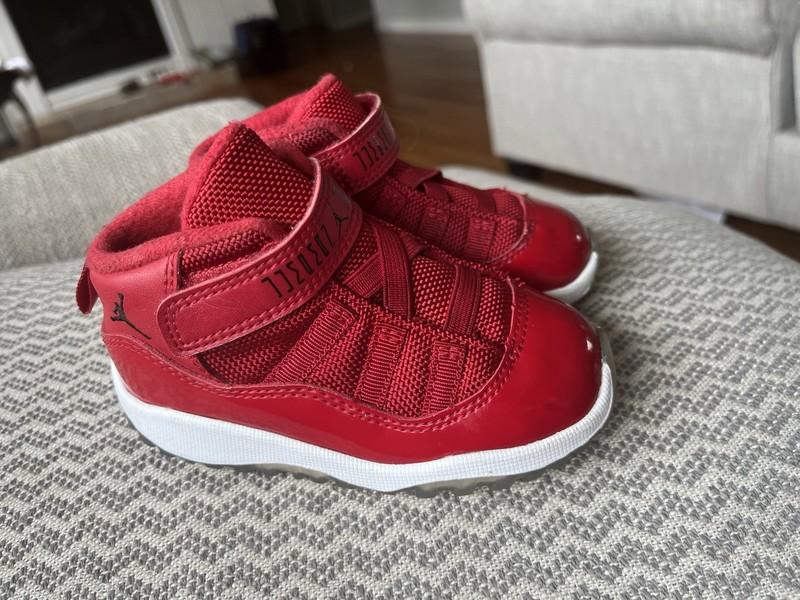 Air Jordan 11 Retro TD 'Win Like '96' Size 7c