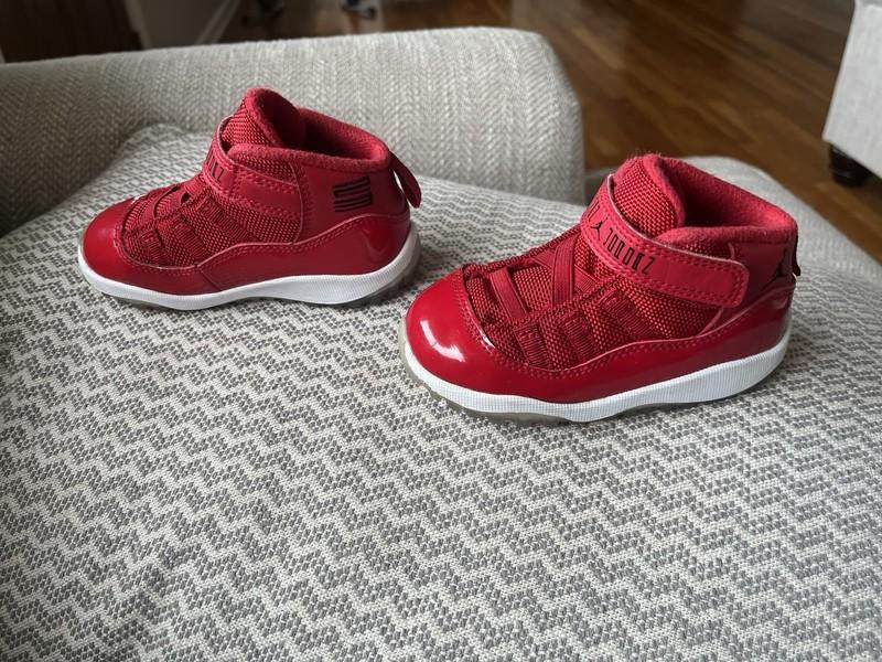 Air Jordan 11 Retro TD 'Win Like '96' Size 7c