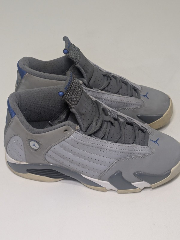 Air Jordan 14 Retro 'Wolf Grey' Size 6.5 Youth