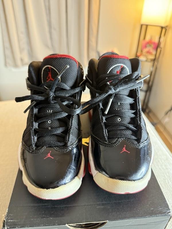 Air Jordan 6 Rings Bred PS Size 12C Used Lightly Worn 323432 062 Replacement Box