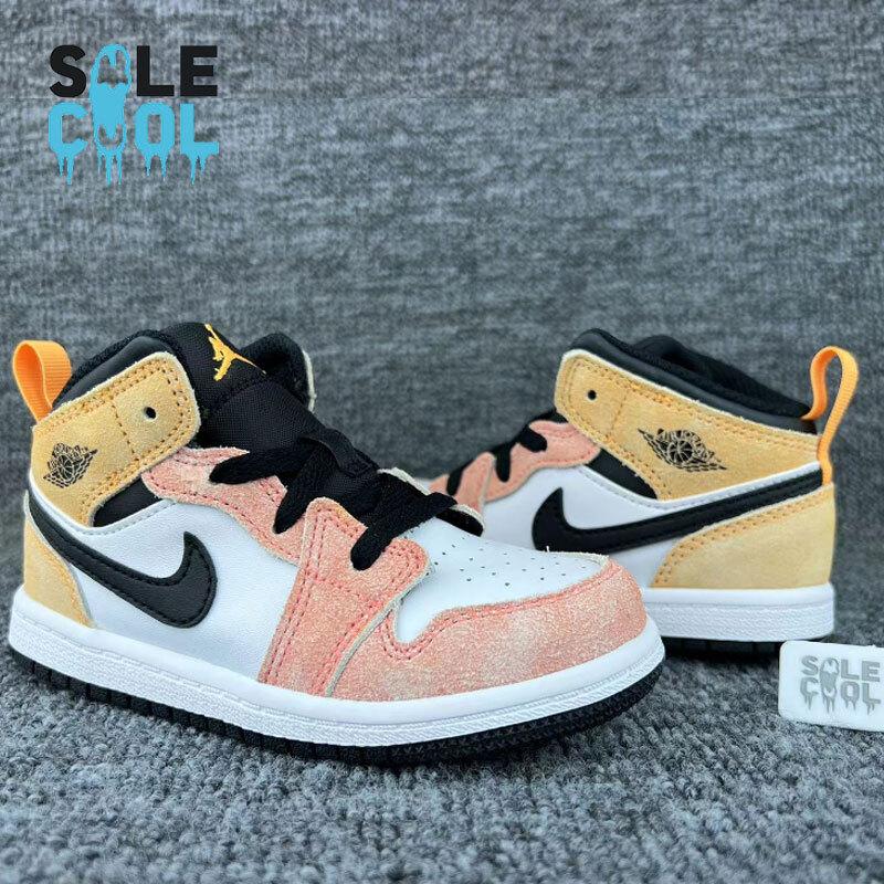 Air Jordan AJ1 Mid SE TD TODDLERS Shoes DX4366-800