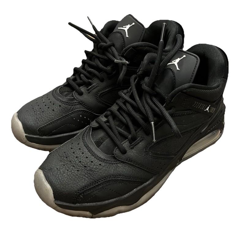 Air Jordan Point Lane Sneakers Black Leather Youth 6.5