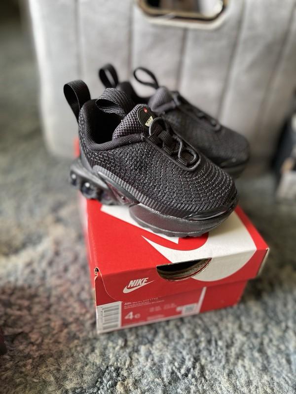 Air Max DN TD Black/Black-Black Size 4C Toddler