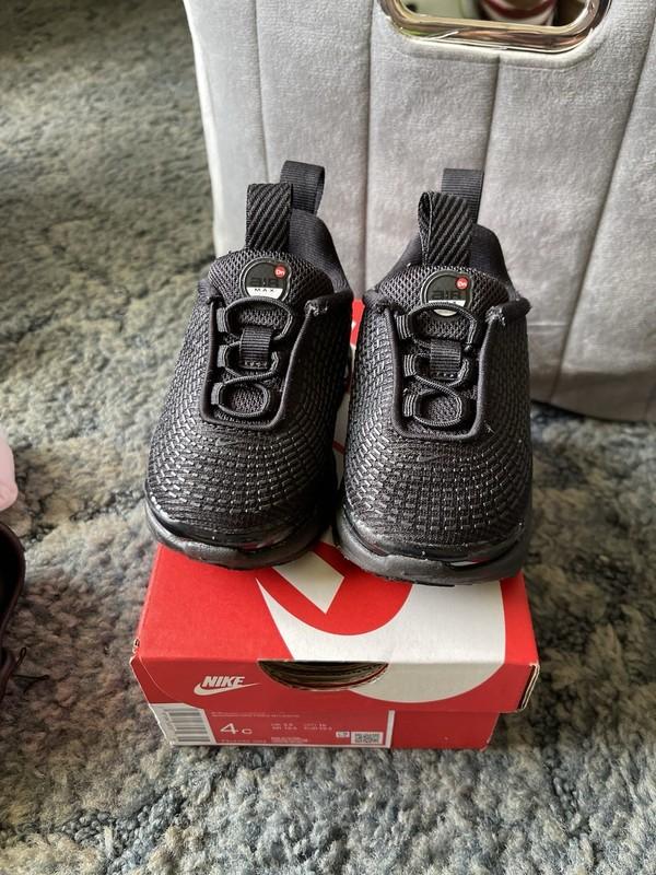 Air Max DN TD Black/Black-Black Size 4C Toddler