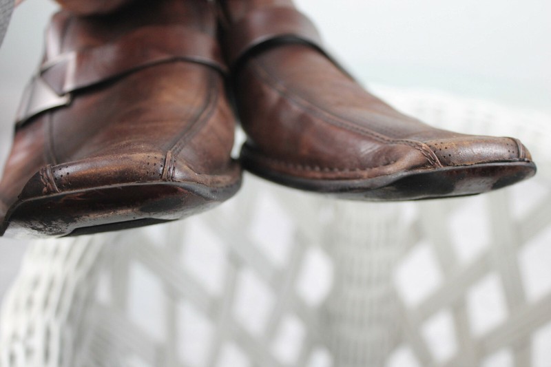 ALDO Men's Brown Dress Shoes Slip On Size EUR 46