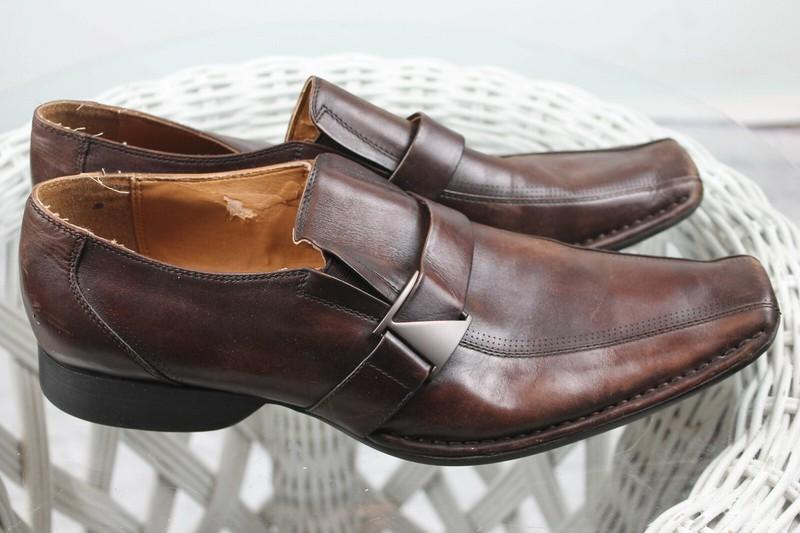 ALDO Men's Brown Dress Shoes Slip On Size EUR 46