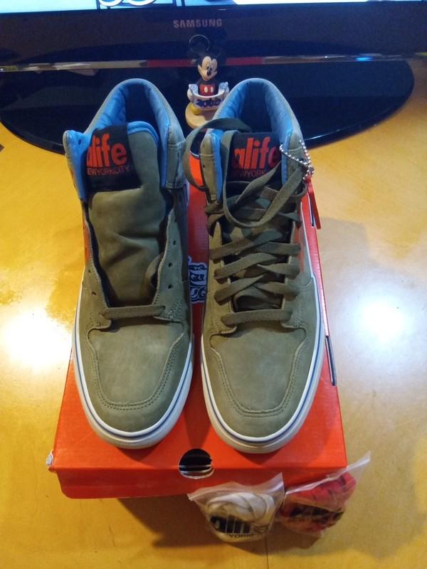 ALIFE Everybody HIGH -TOY Men’s Us Size 9.5 OLIVE