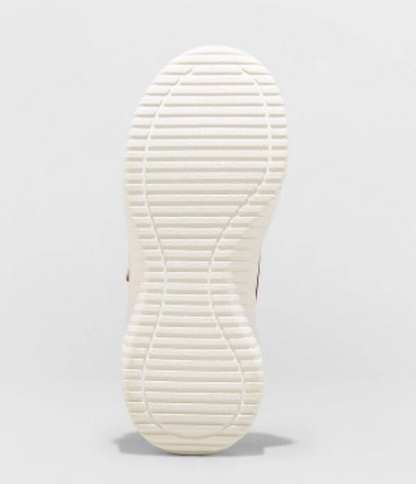 All In Motion Girl's Sz 2 Sneakers Black Pink Aqua Dara Athletic Shoes New