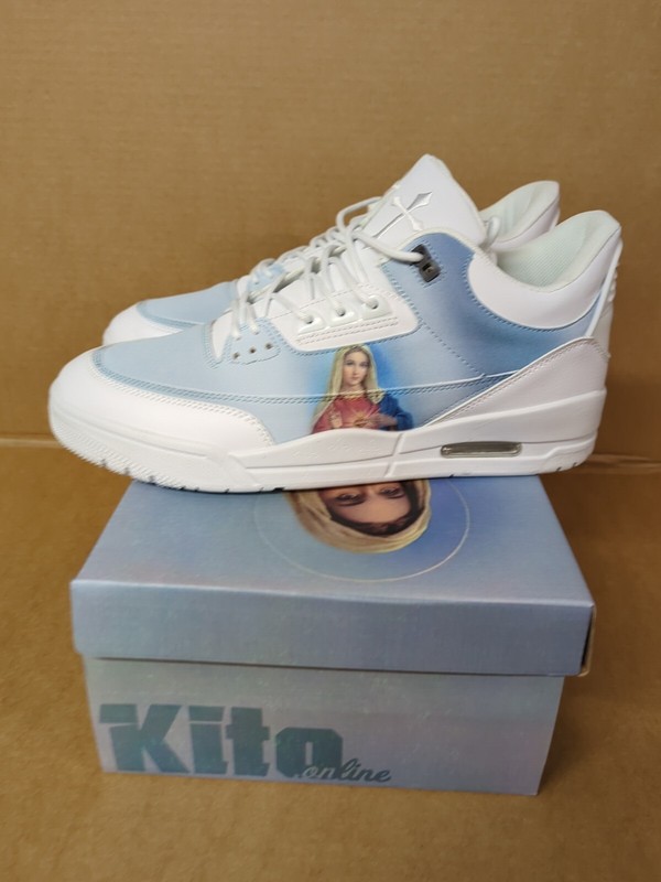 All Sizes Kito Wares Mother Mary Tribus Monastery Blue Chapel White Ash Grey OG