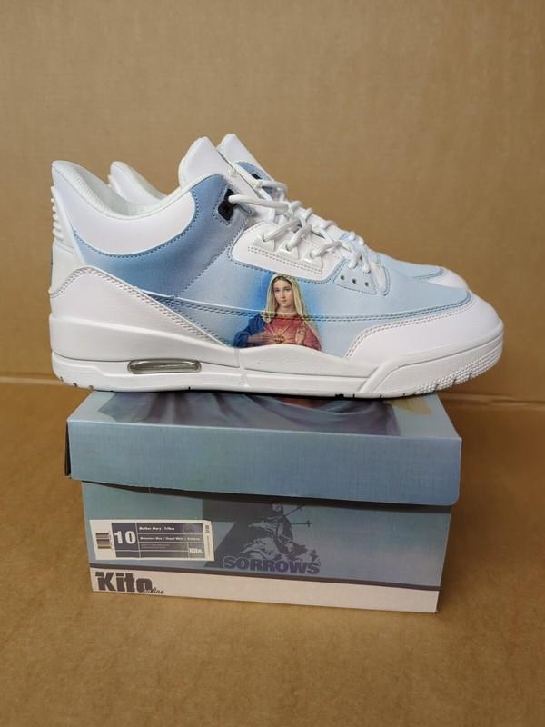 All Sizes Kito Wares Mother Mary Tribus Monastery Blue Chapel White Ash Grey OG