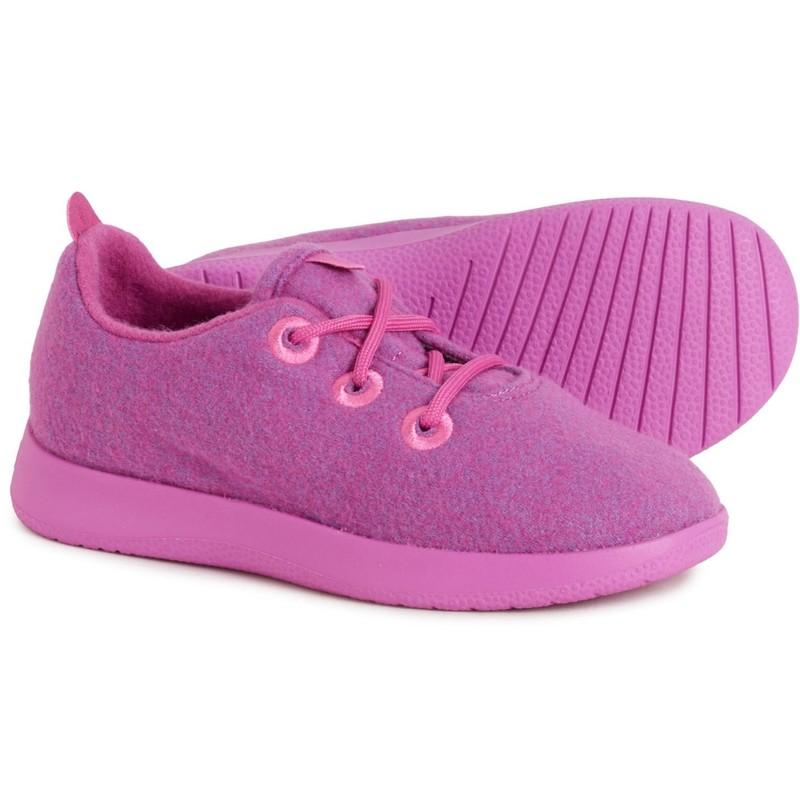 Allbirds Girls Smallbirds Wool Runner Sneakers in Bloom Pink *New in Box*