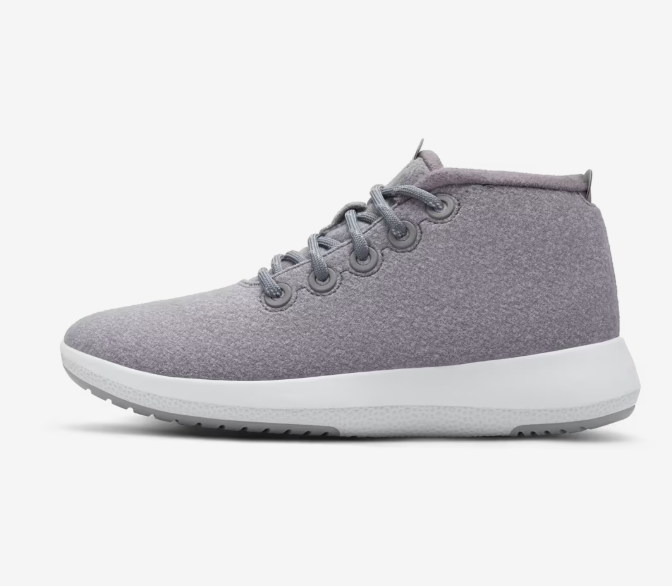 Allbirds Womens Wool Runner Up Mizzle Medium Grey New With Box