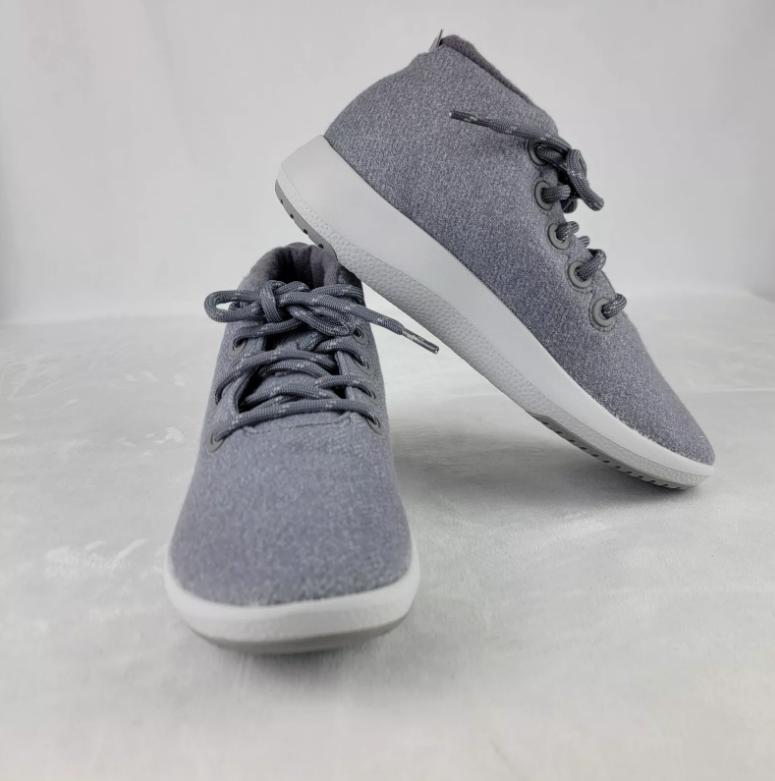 Allbirds Womens Wool Runner Up Mizzle Medium Grey New With Box