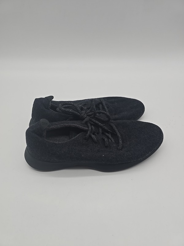 Allbirds Wool Runners Mens Size 10 Black Lace-Up Comfort Running Shoes Merino