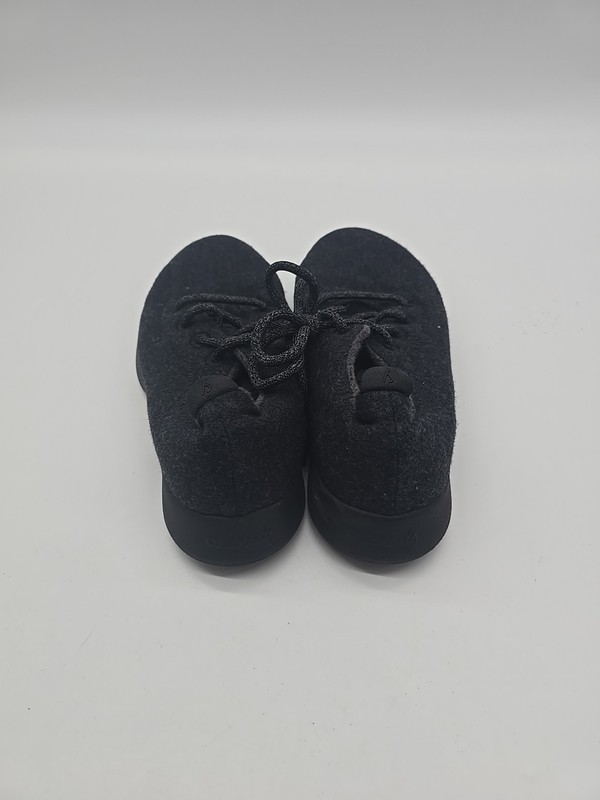 Allbirds Wool Runners Mens Size 10 Black Lace-Up Comfort Running Shoes Merino