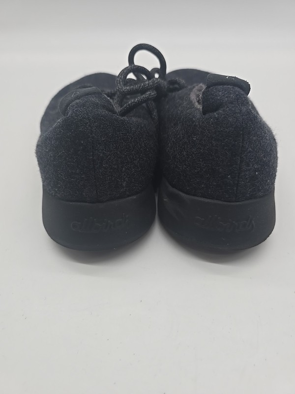 Allbirds Wool Runners Mens Size 10 Black Lace-Up Comfort Running Shoes Merino