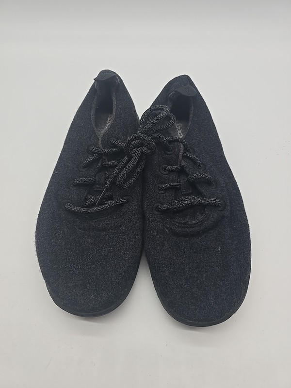 allbirds Wool Runners Mens Size 10 Black Lace-Up Comfort Running Shoes Merino