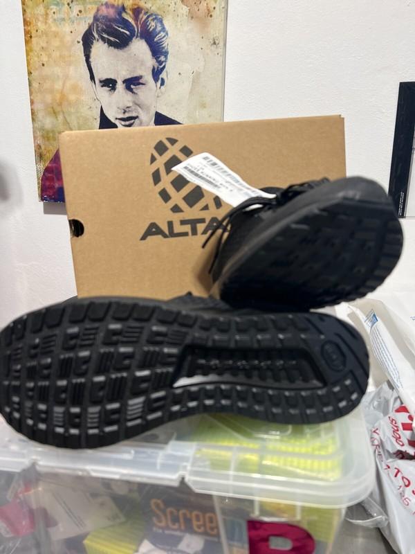 Altama Black Vibram Sole Sneakers Shoes Running Military