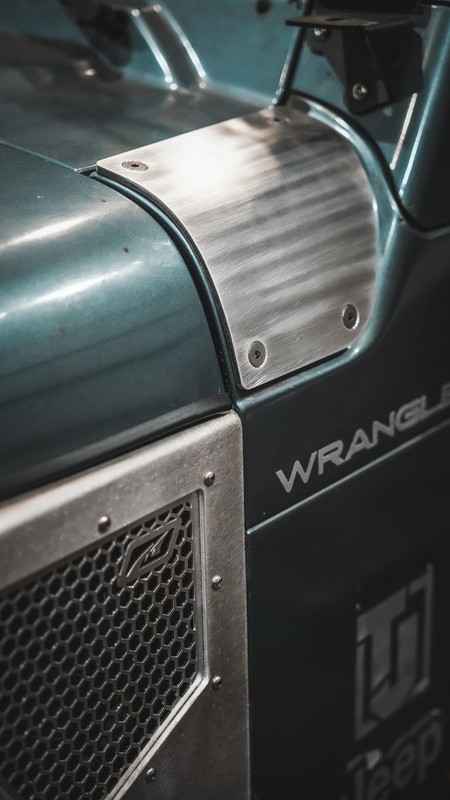 Aluminum Cowl Armor For Jeep TJ LJ