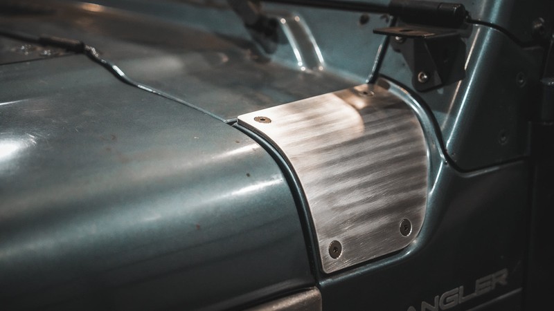 Aluminum Cowl Armor For Jeep TJ LJ