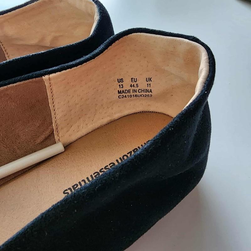 Amazon Essentials Women's Comfortable Square-Toe Slip On Ballet Flat 13