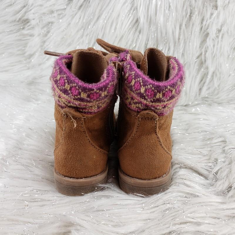 AMERICAN EAGLE Brown Casual Boots Toddler Size 7.5